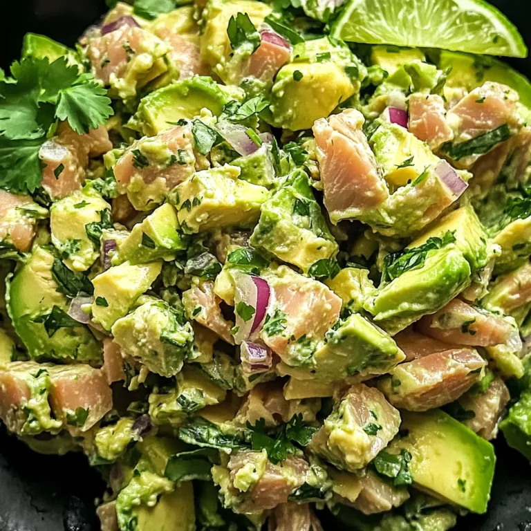 Avocado Tuna Salad Blend