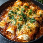 Cheese Enchiladas with Chili Gravy