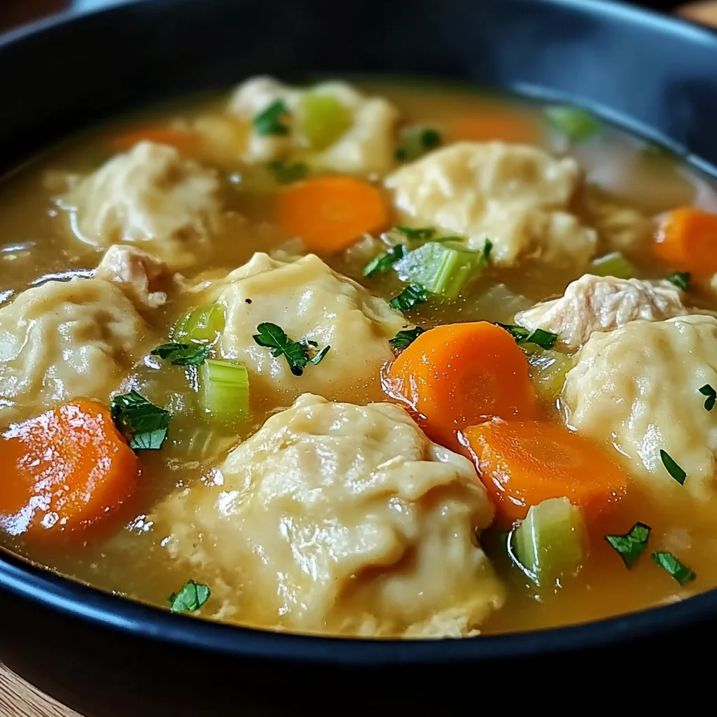 Chicken Dumpling Soup