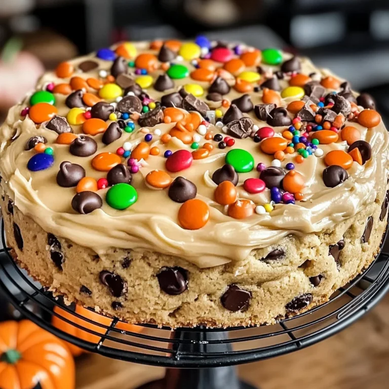 Halloween Cookie Cake