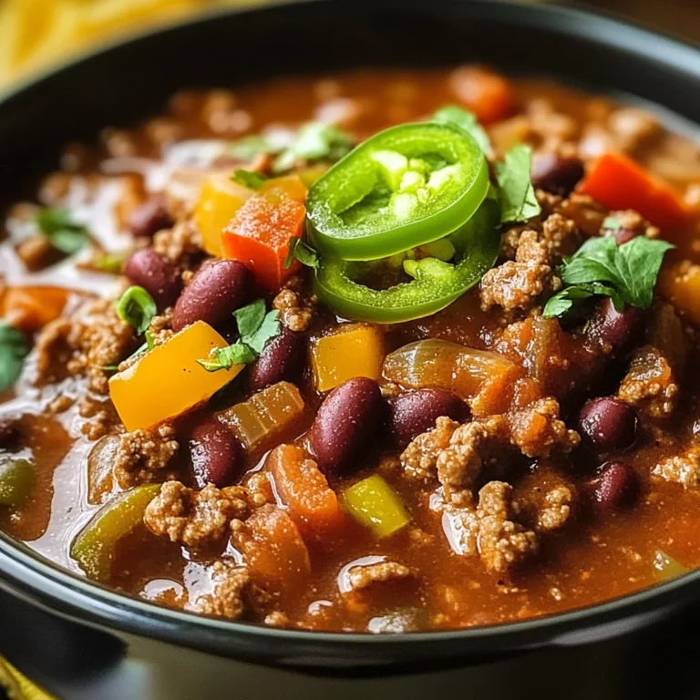 Hearty Chili