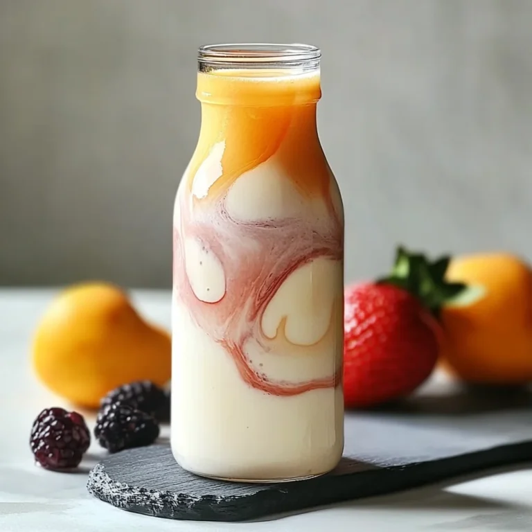 Homemade Drinkable Yogurt
