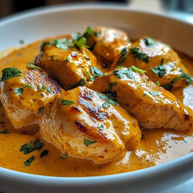 Indian Butter Chicken Dish