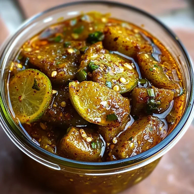 Indian Lime Pickle