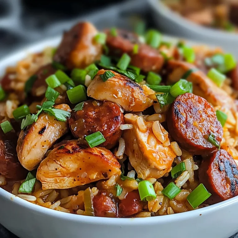 Instant Pot Chicken and Sausage Jambalaya