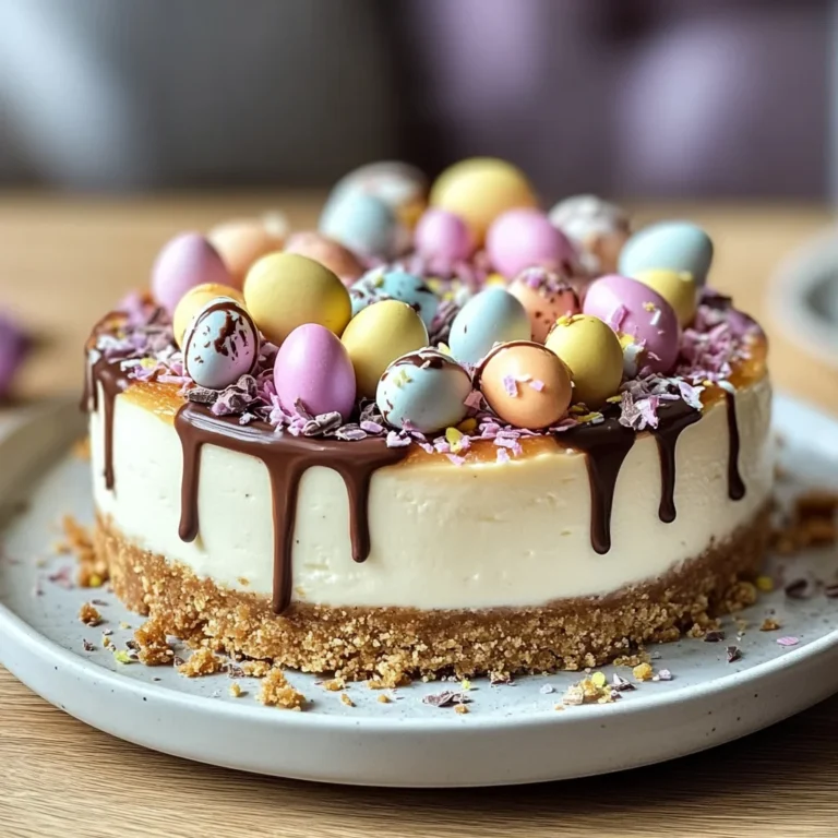 No-Bake Mini Egg Dessert