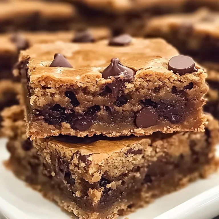 Peanut Butter Chocolate Chip Cookie Bars
