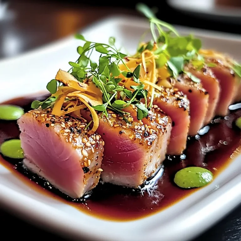 Ruth's Chris Ahi Tuna