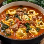 Sausage Tortellini Soup