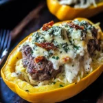 Steak Gorgonzola Alfredo