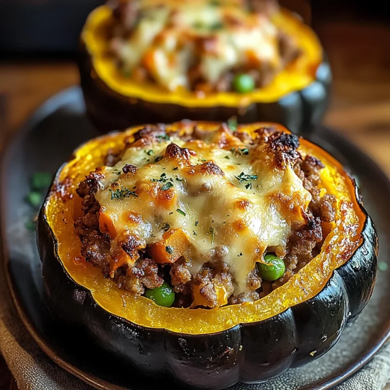 Stuffed Baked Acorn Squash