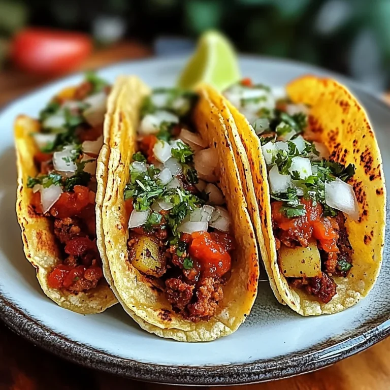 Tacos de Canasta Easy