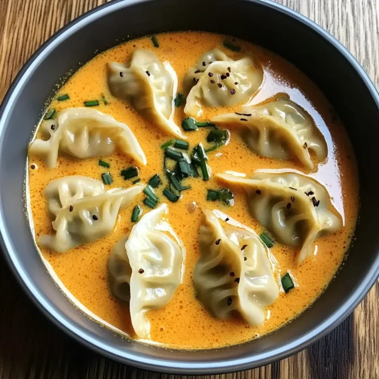 Thai Dumpling Soup
