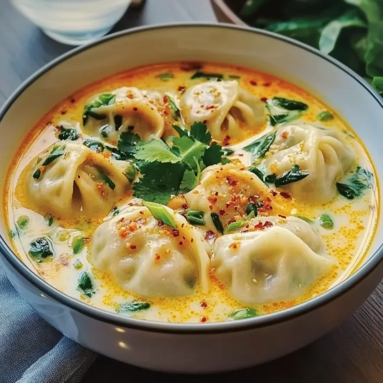 Thai Dumpling Soup