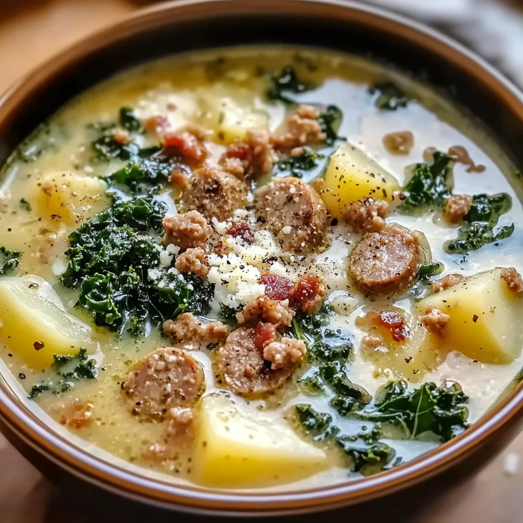 Tuscan Sausage Soup