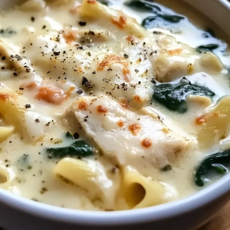 White Lasagna Soup
