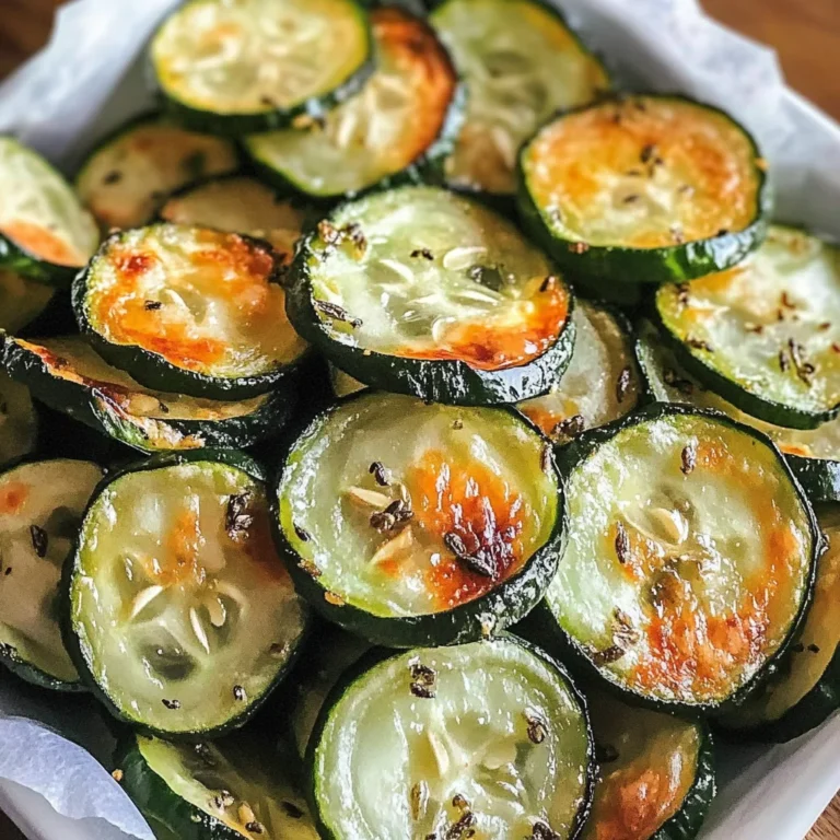 baked cucumber chips recipe