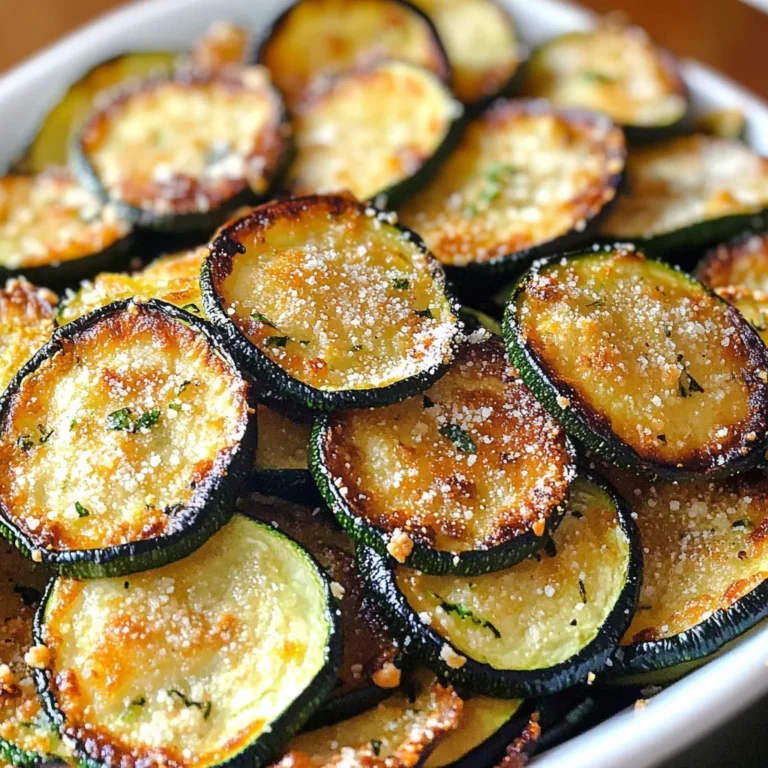 crispy baked zucchini chips