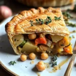 vegan pot pie chickpeas