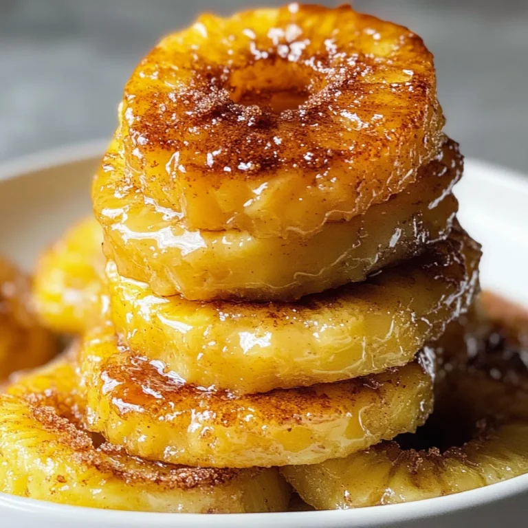 Air Fryer Caramelized Pineapple