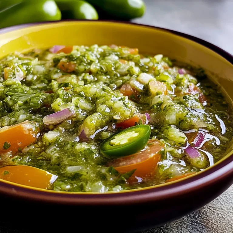 Canned Green Tomato Salsa