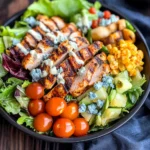 Grilled Buffalo Chicken Salad