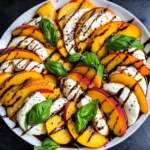 Peach Caprese Salad