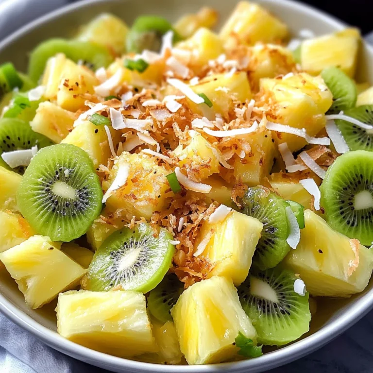 Pineapple Kiwi Salad