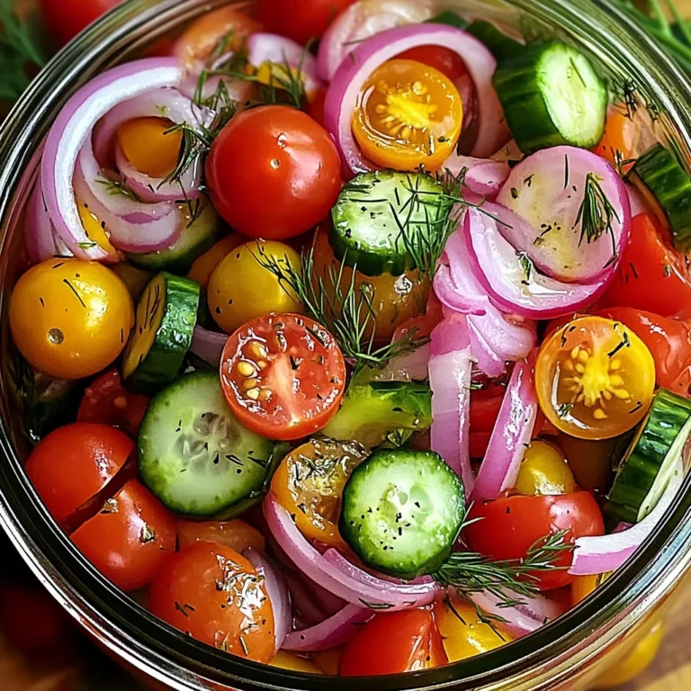 Quick Pickled Garden Vegetables