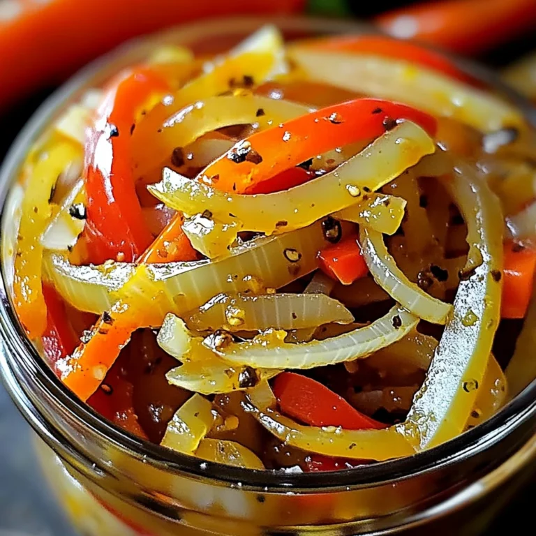 Tangy Pepper Onion Relish