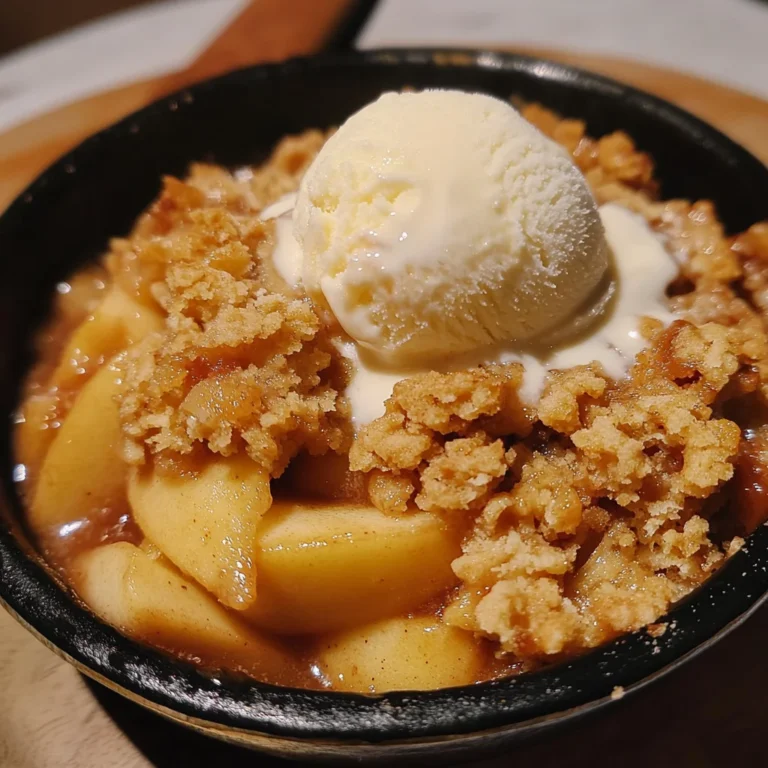 Apple Crumble (Single Serving)