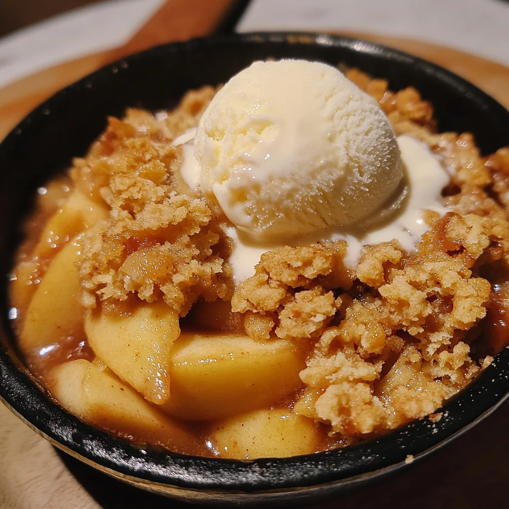 Apple Crumble (Single Serving)