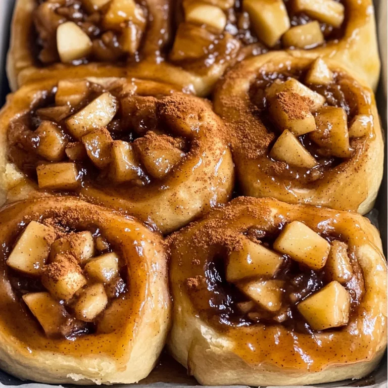 Apple Pie Cinnamon Rolls