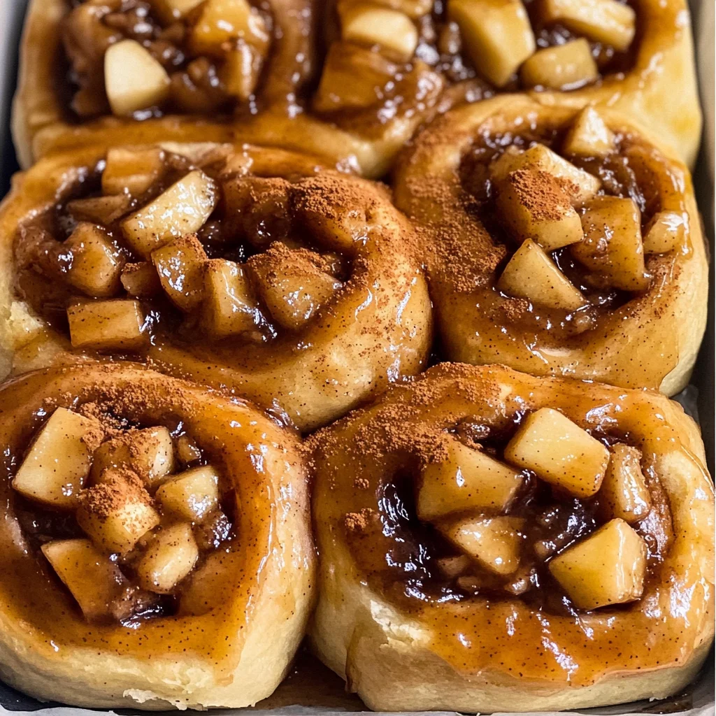 Apple Pie Cinnamon Rolls