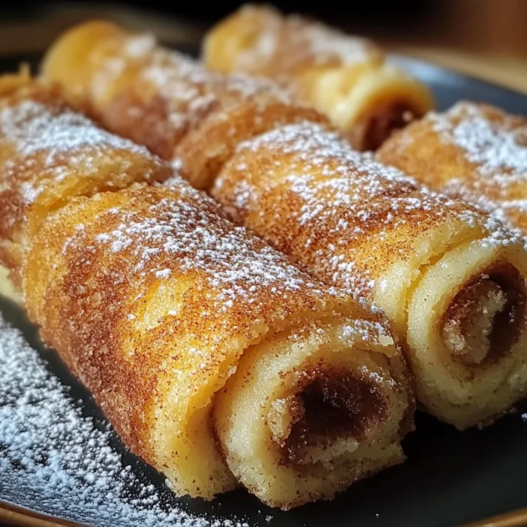 Cinnamon Roll French Toast Roll-Ups – A Sweet and Easy Breakfast Treat!
