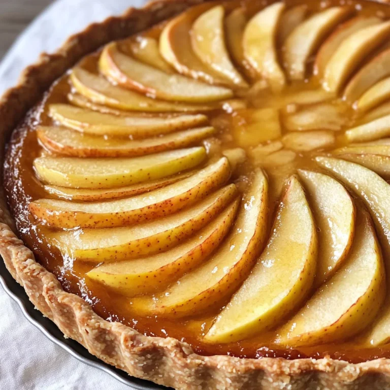 Classic Tarte aux Pommes (French Apple Tart)