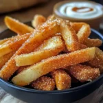 Crispy Air Fryer Apple Fries