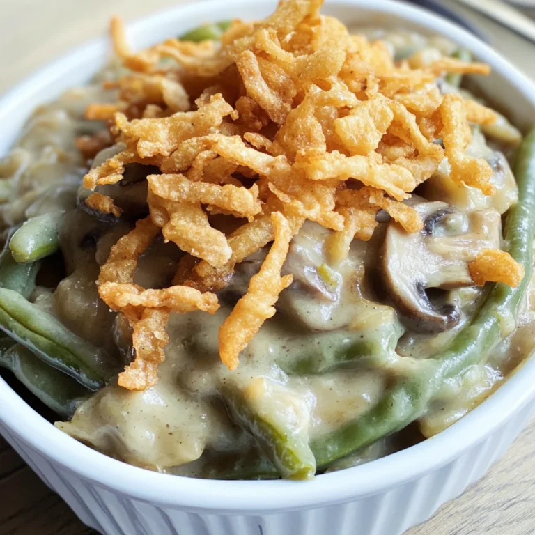 Crockpot Green Bean Casserole