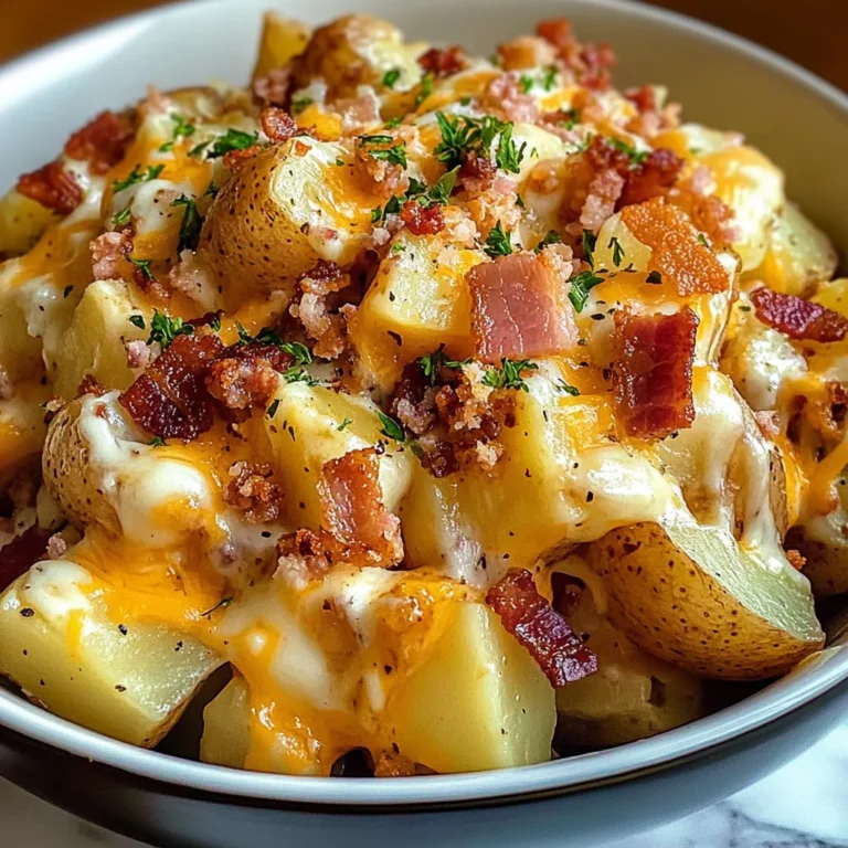 Crockpot Loaded Potatoes