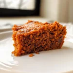 Easy Flourless Oatmeal Carrot Cake Recipe