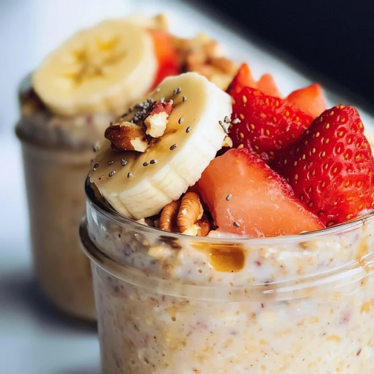 High-Protein Overnight Oats