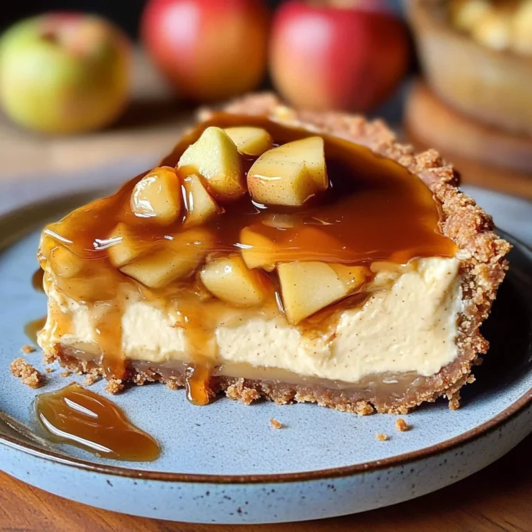 Karamell-Apfel-Käsekuchen