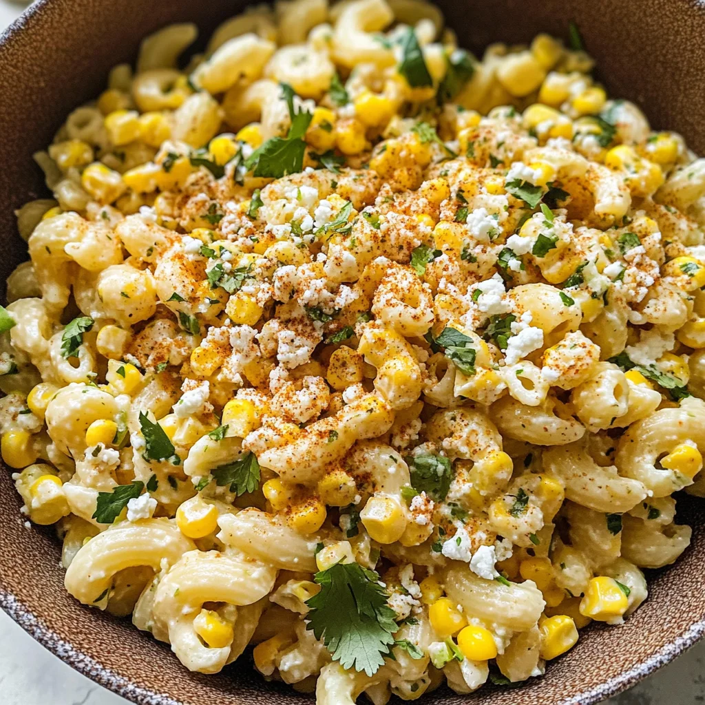 Mexican Street Corn Pasta Salad