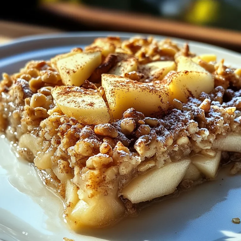Oatmeal Apple Breakfast Bake