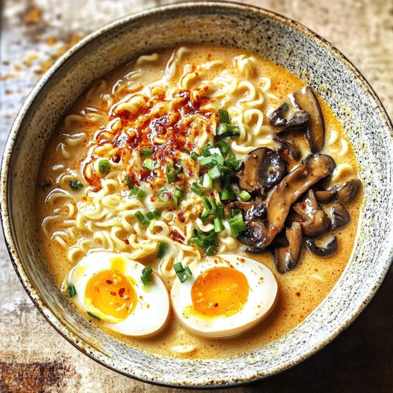 Spicy Coconut Curry Ramen