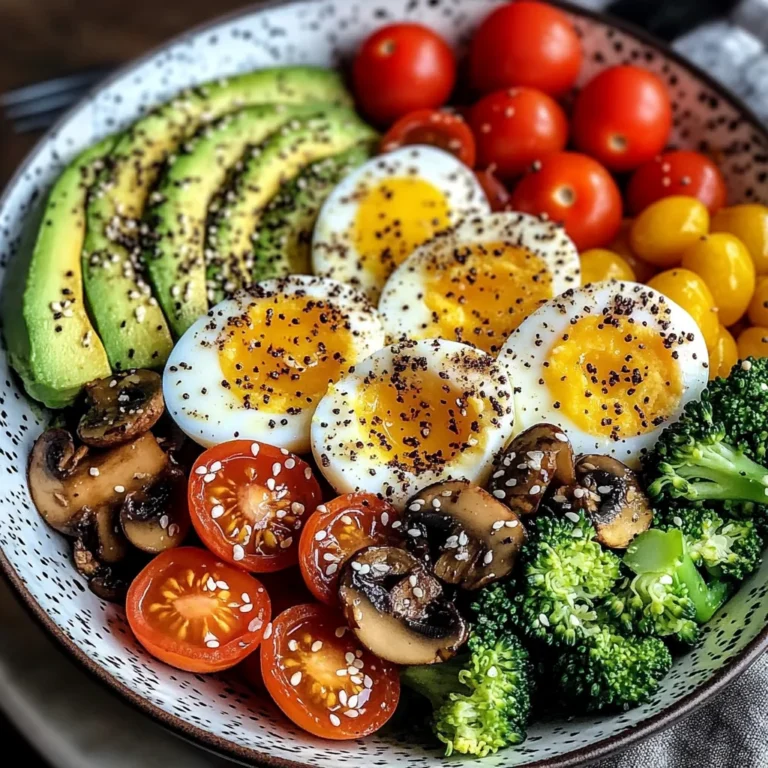 Avocado and Egg Breakfast Bowl