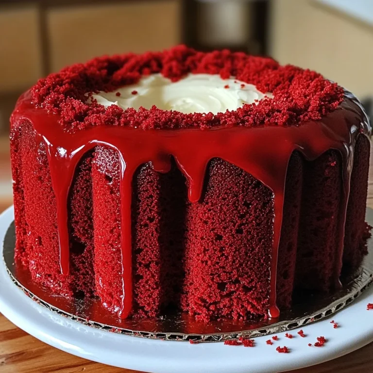 Red Velvet Pound Cake with Cream Cheese Glaze