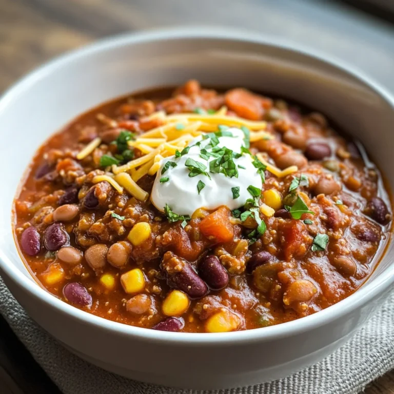20-Minute Vegetarian Chili Recipe
