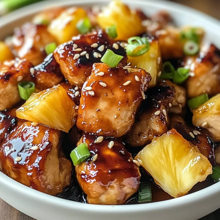 5-Star Brown Sugar Pineapple Chicken : Sweet Dinner Idea