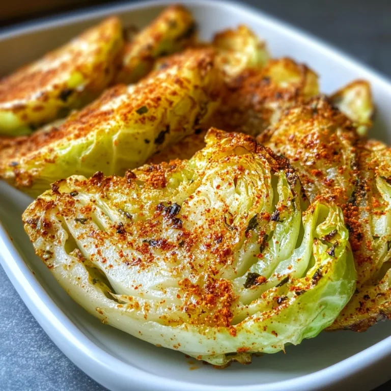 Air Fryer Cabbage Wedges: 5 Melting Crispy Delights